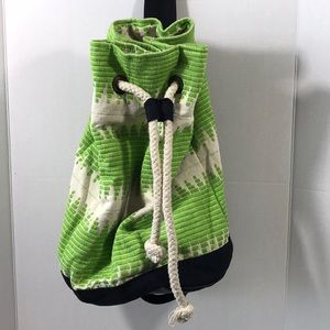 Top Shop backpack drawstring bag chenille